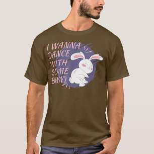 Bunny will Tanz Party Tanzpartner dan T-Shirt