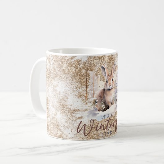 Bunny Winterful Life Tasse (Vorderseite Links)