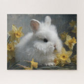 Bunny with Daffodils  Puzzle (Horizontal)