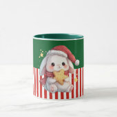 Bunny with Star Cookie Tasse (Zentrum)