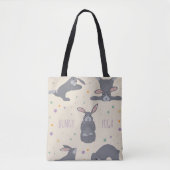 Bunny Yoga Tasche (Vorderseite)
