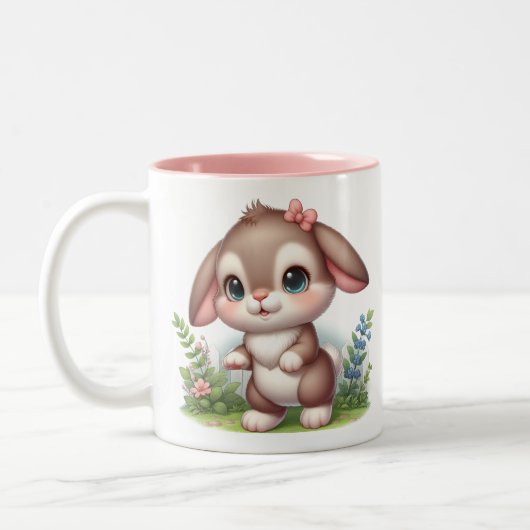 Bunny Zweifarbige Tasse (Links)