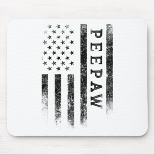 Bunnyaw Patriotische Amerikanische USA-Flagge Vate Mousepad