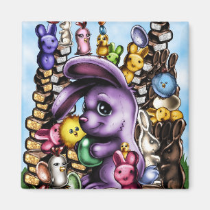 BunnyEaster1b Magnet