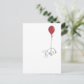 BUNNYFLY POSTKARTE (Stehend Vorderseite)