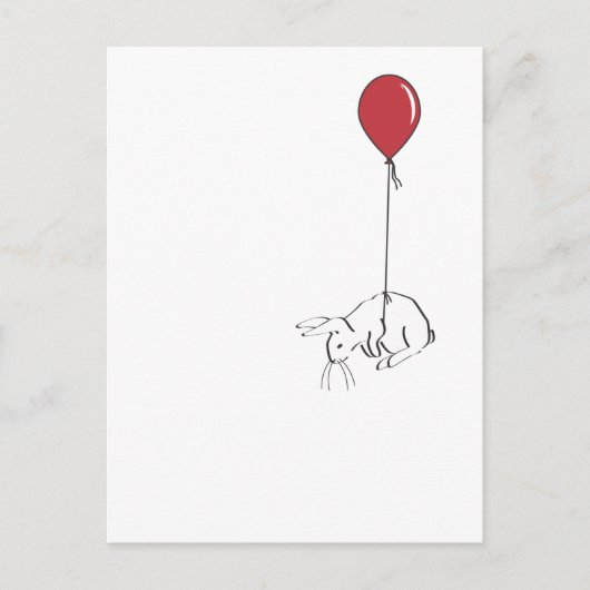 BUNNYFLY POSTKARTE (Vorderseite)