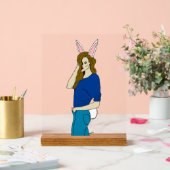 Bunnygirl Acrylschild (Hochzeit)