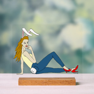 Bunnygirl Acrylschild
