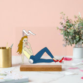 Bunnygirl Acrylschild (Hochzeit)