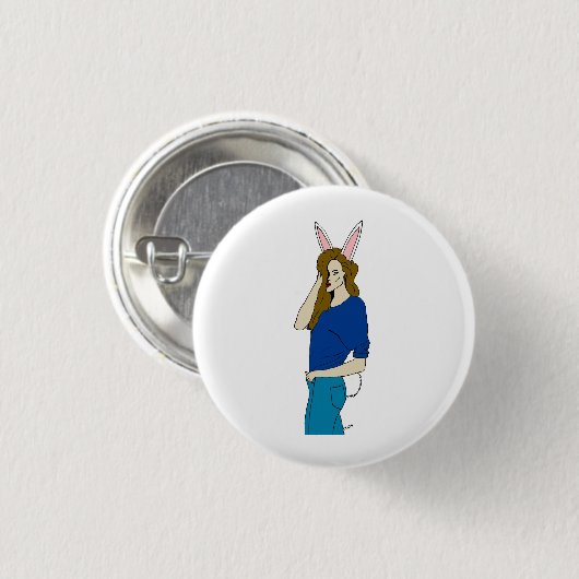 Bunnygirl Button (Vorne & Hinten)