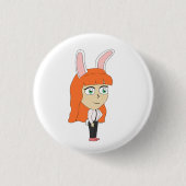 Bunnygirl Button (Vorderseite)