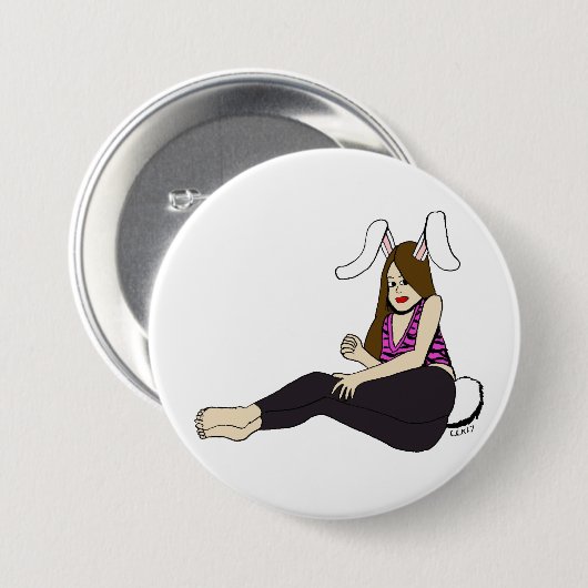 Bunnygirl Button (Vorne & Hinten)