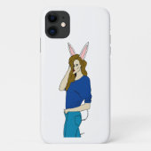 Bunnygirl Case-Mate iPhone Hülle (Rückseite)