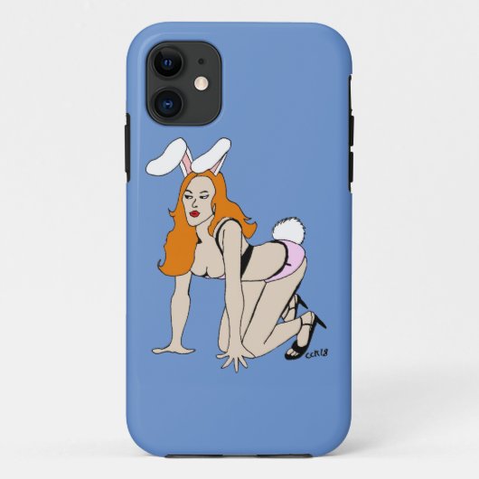 Bunnygirl Case-Mate iPhone Hülle (Rückseite)