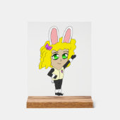 Bunnygirl chibi acrylschild (Vorderseite)