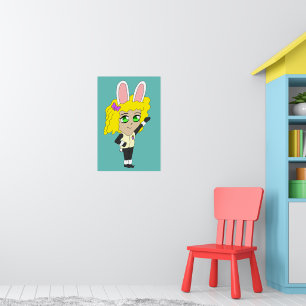 Bunnygirl chibi poster