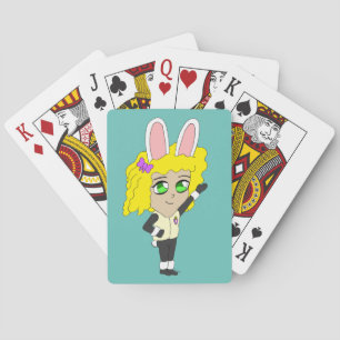 Bunnygirl chibi spielkarten