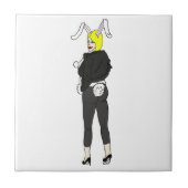 Bunnygirl Fliese (Vorderseite)