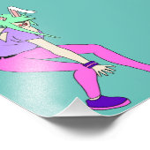 Bunnygirl Fotodruck (Ecke)