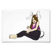 Bunnygirl Fotodruck (Vorne)