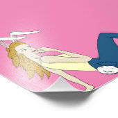 Bunnygirl Fotodruck (Ecke)