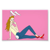 Bunnygirl Fotodruck (Vorne)