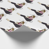 Bunnygirl Geschenkpapier (Ecke)