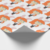 Bunnygirl Geschenkpapier (Ecke)