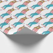 Bunnygirl Geschenkpapier (Ecke)