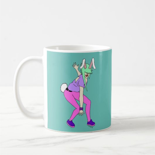 Bunnygirl Kaffeetasse (Links)