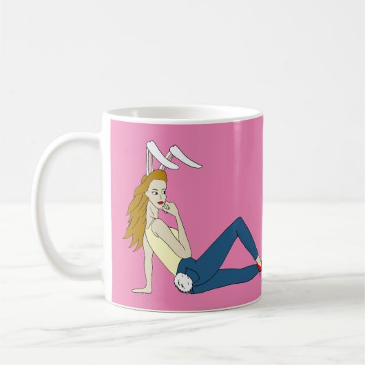 Bunnygirl Kaffeetasse (Links)