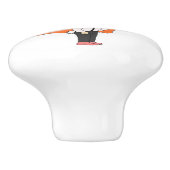 Bunnygirl Keramikknauf (Seitenansicht)