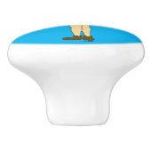 Bunnygirl Keramikknauf (Seitenansicht)