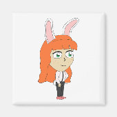 Bunnygirl Magnet (Vorne)