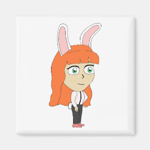 Bunnygirl Magnet