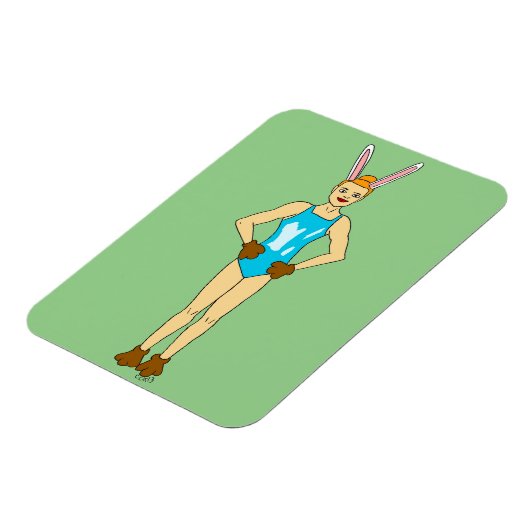 Bunnygirl Magnet (Linke Seite)