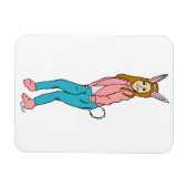 Bunnygirl Magnet (Horizontal)