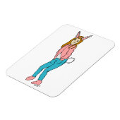 Bunnygirl Magnet (Linke Seite)