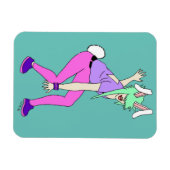 Bunnygirl Magnet (Horizontal)