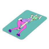 Bunnygirl Magnet (Linke Seite)