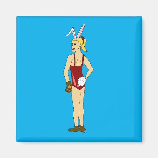 Bunnygirl Magnet (Vorne)