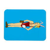 Bunnygirl Magnet (Horizontal)