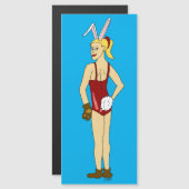 Bunnygirl Magnetkarte (Vorne/Hinten)