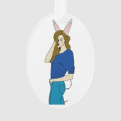 Bunnygirl Ornament (Rückseite)