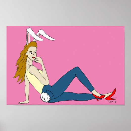 Bunnygirl Poster (Vorne)