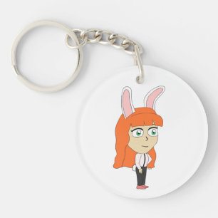 Bunnygirl Schlüsselanhänger