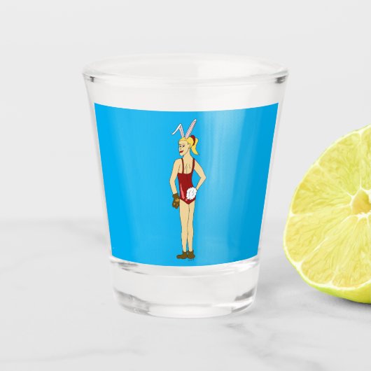 Bunnygirl Schnapsglas (Vorderseite)