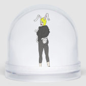 Bunnygirl Schneekugeln (Vorderseite)