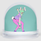 Bunnygirl Schneekugeln (Vorderseite)