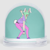 Bunnygirl Schneekugeln (Rückseite)